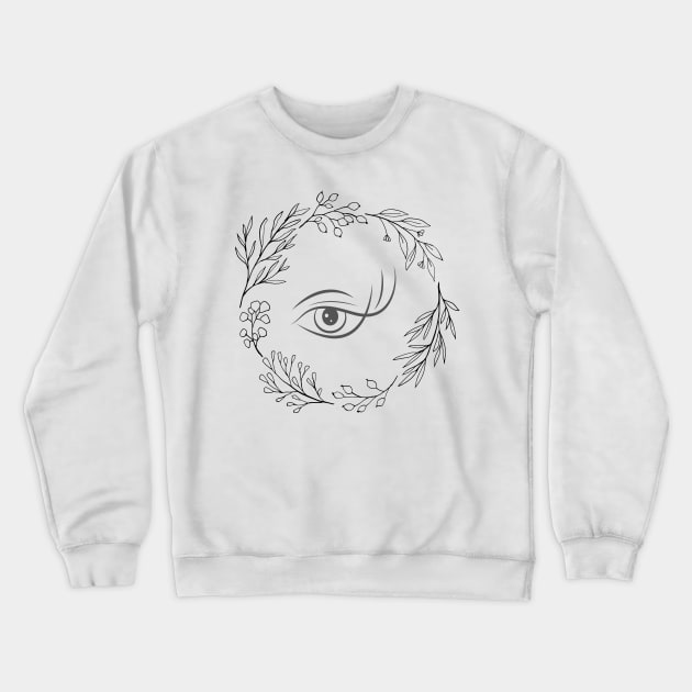 Modern eye Crewneck Sweatshirt by Diusse